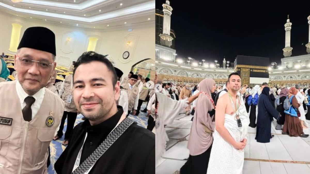 Raffi Ahmad berangkat haji tanpa didampingi keluarga, termasuk sang istri, Nagita Slavina.