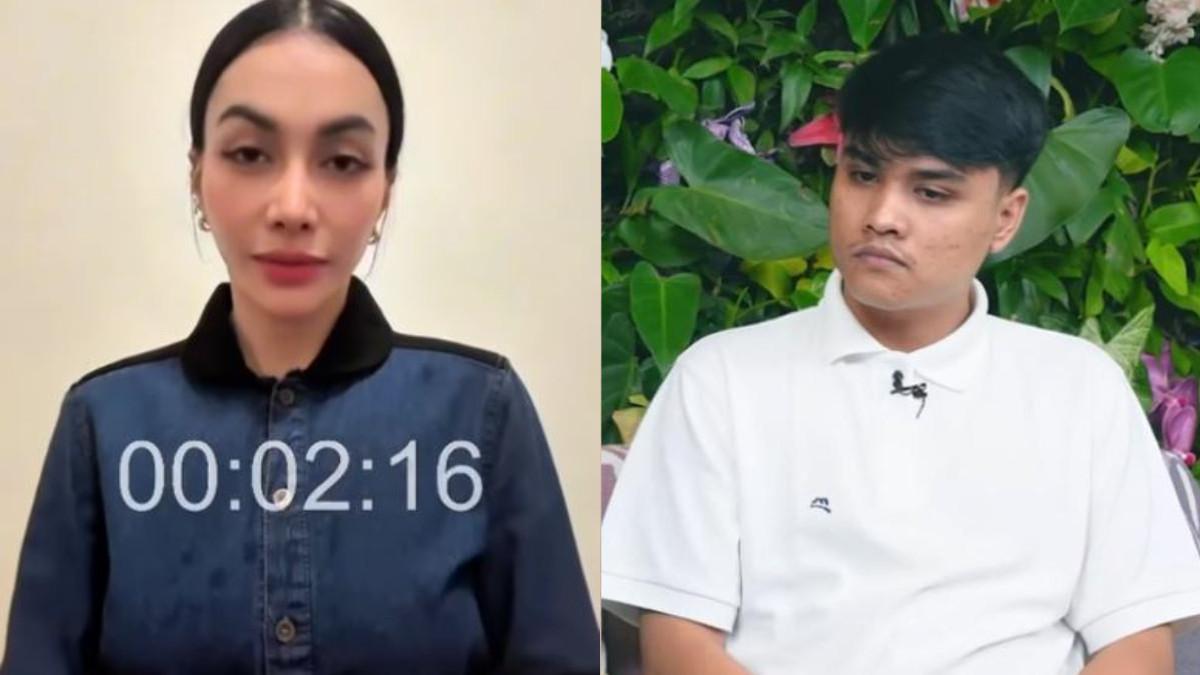 Ressa berniat mencium kaki Denada, ibu kandungnya yang selama ini ia panggil dengan sapaan ‘mbak’.