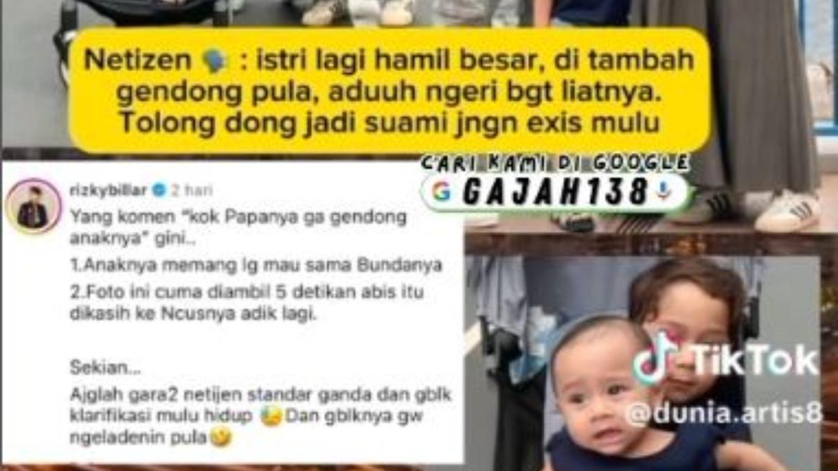 Rizky Billar mengungkapkan kekesalannya karena harus kembali meluruskan anggapan publik.