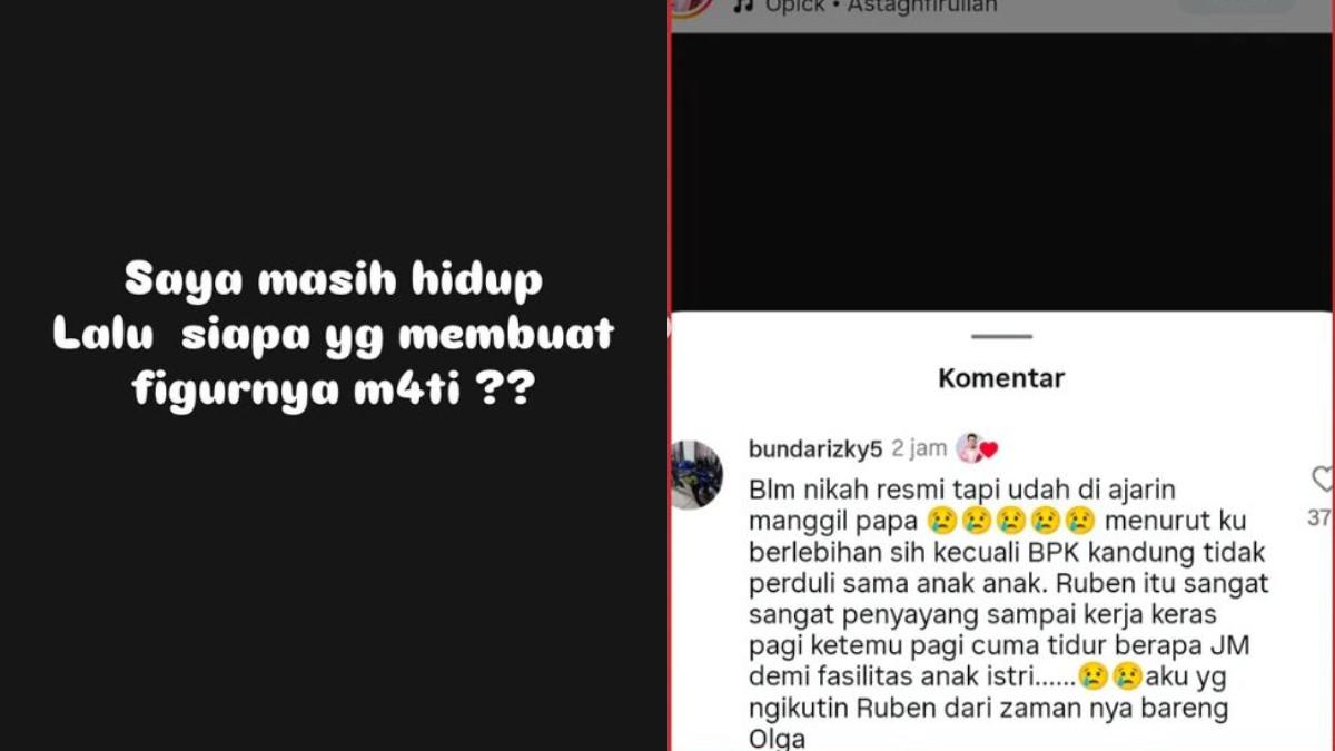 Ruben Onsu menyuarakan kegelisahan hatinya, menyebut figurnya dibuat mati.