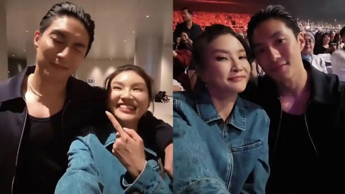 Sarwendah bahkan tak canggung memanggil Giorgio dengan sebutan “sayang”. 
