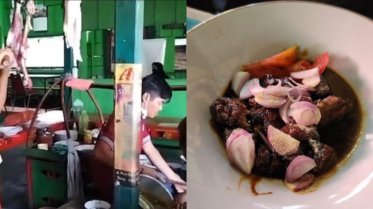 SATE KAMBING TERBAIK DI BOYOLALI - Warung Sate Kambing Pak Darso Boyolali terkenal legendaris karena sudah ada sejak tahun 1955. Sate kembing di warung ini baru dipotong-potong sesaat sebelum dimasak.