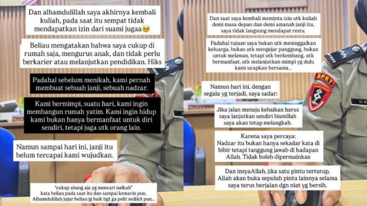 Sebelum isu orang ketiga muncul, Wardatina Mawa dan suaminya pernah merancang mimpi bersama, membangun sebuah rumah yatim