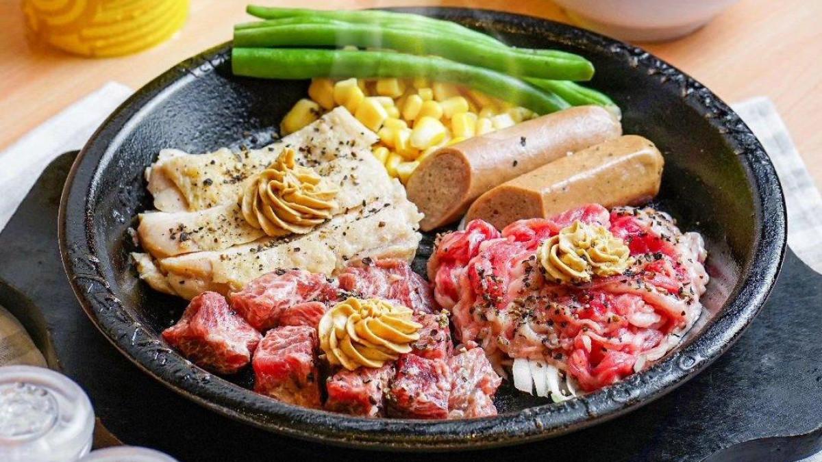 PEPPER LUNCH - Menu Pepper Lunch ultimate meat deluxe.