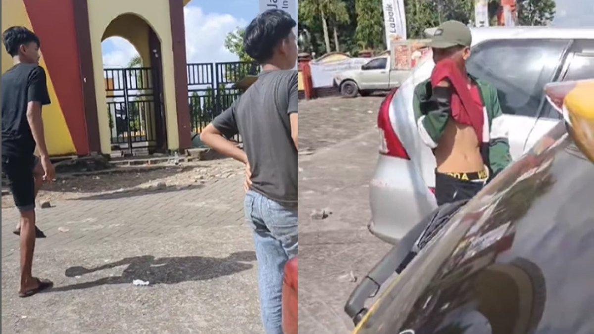 Momen Pengantar Jemaah Haji di Makassar Sulsel Dipalak Parkir Rp30 Ribu, Harga Turun saat Direkam