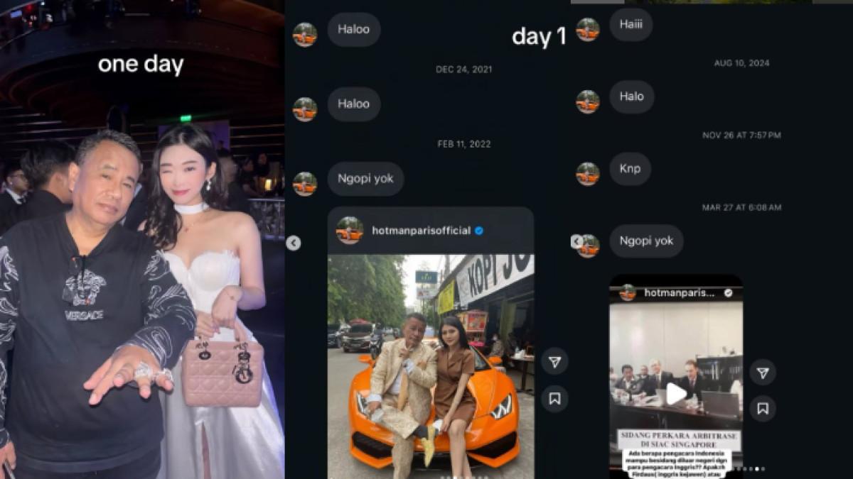 Setelah 4 tahun tak balas DM, Livy Renata membagikan potret kebersamaannya dengan Hotman Paris.