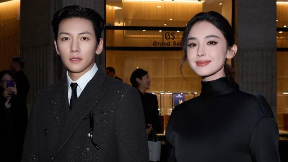 PESONA GULI NAZHA - Sosok Guli Nazha, aktris China menjadi satu-satunya wanita yang diikuti Ji Chang Wook. Keduanya sempat bertemu dan foto bareng di Paris Fashion Week.