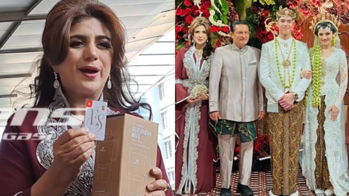 PERNIKAHAN EL SYIFA - Syifa Hadju dan El Rumi resmi menikah. Mereka memberikan souvenir berupa tumbler hingga emas 0,2 gram kepada tamu undangan di momen akad nikah.