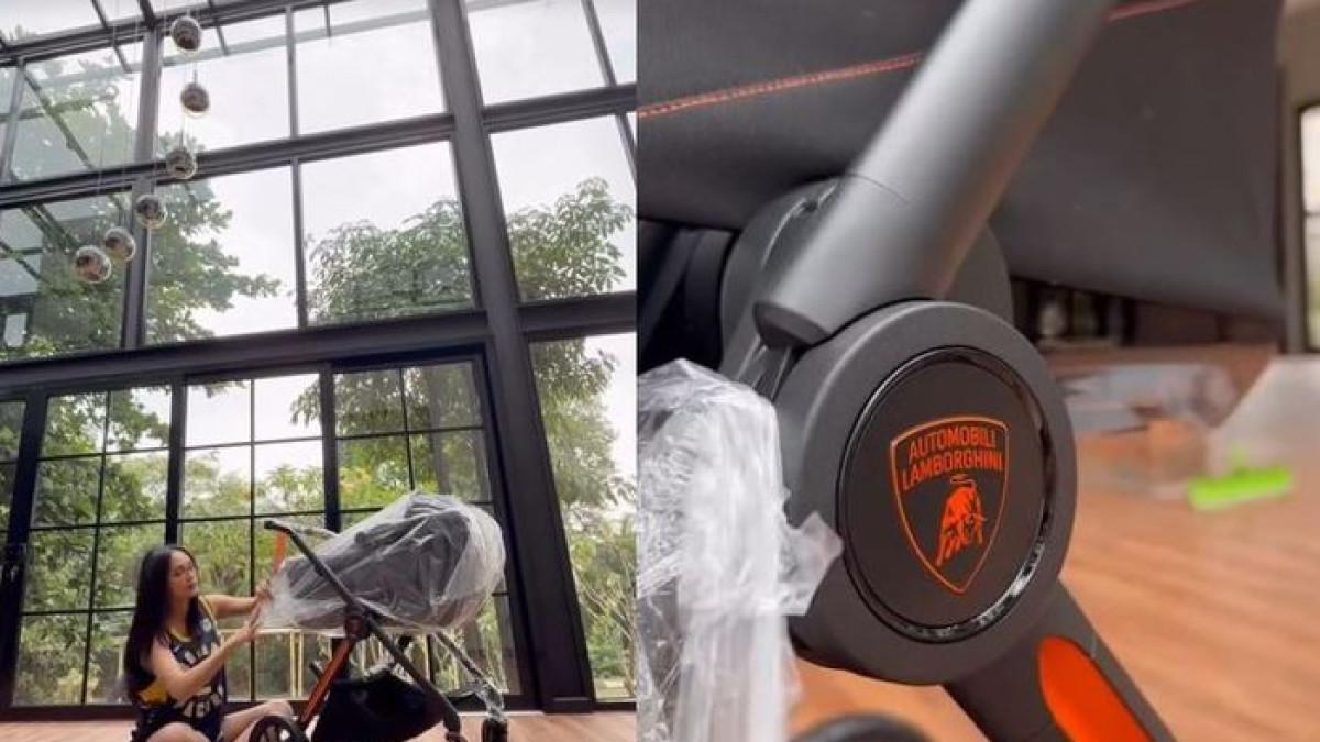 STROLLER MEWAH - Stroller Anak Erika Carlina Lamborghini, Edisi Terbatas Hanya Ada 500 Uni di Dunia