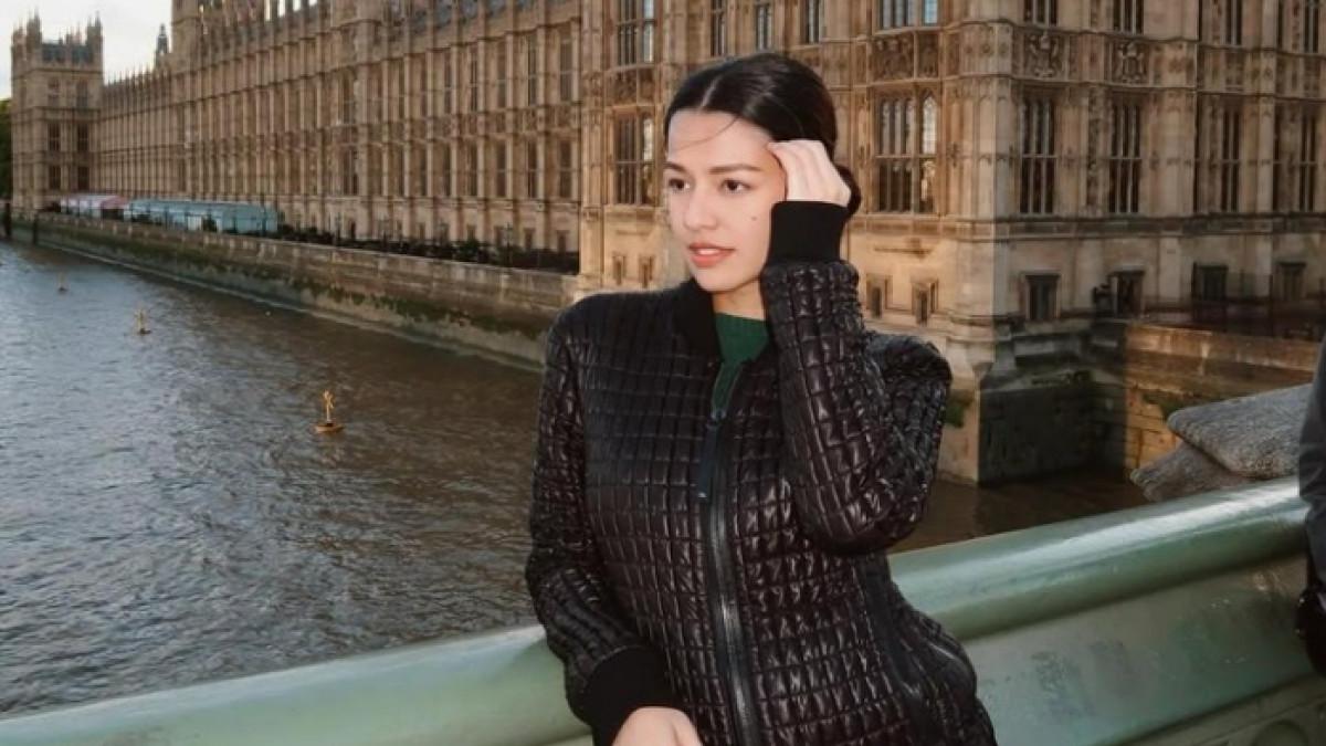 Susan Sameh nikmati kehamilan anak pertamanya di London, Inggris.