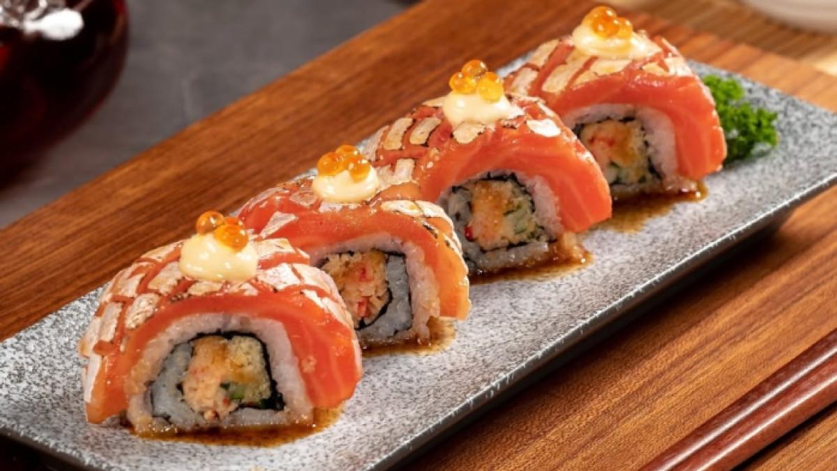 SUSHI HIRO - sushi viral dan enak di Menteng, Jakarta Pusat untuk menu makan siang.