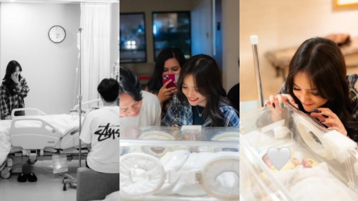 Selain DJ Bravy, Fuji Ikut Temani Erika Carlina Lahiran, Unggah Foto Berdiri di Samping Ranjang