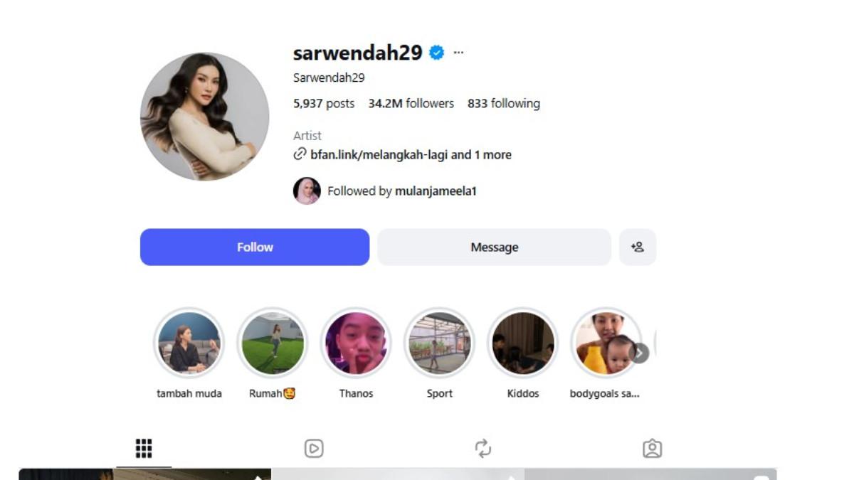 Sejumlah nama brand yang sebelumnya terpampang di akun media sosial mantan istri Ruben Onsu itu kini tak lagi terlihat.