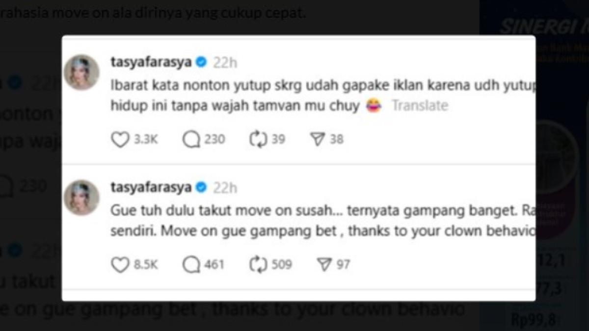 GAMPANG MOVE ON - Tasya Farasya blak-blakan soal proses move on yang ternyata tak sesulit yang ia bayangkan.