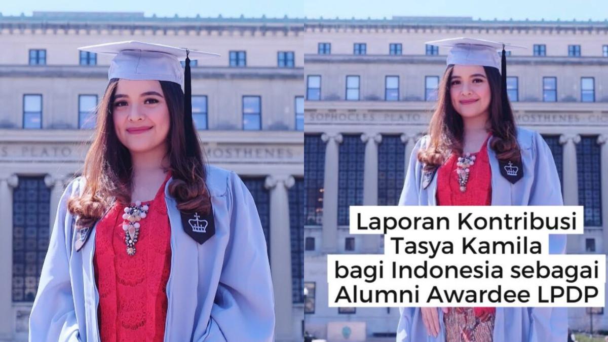 Tasya Kamila memberikan penjelasan mengenai kiprahnya setelah menyelesaikan studi melalui beasiswa LPDP.