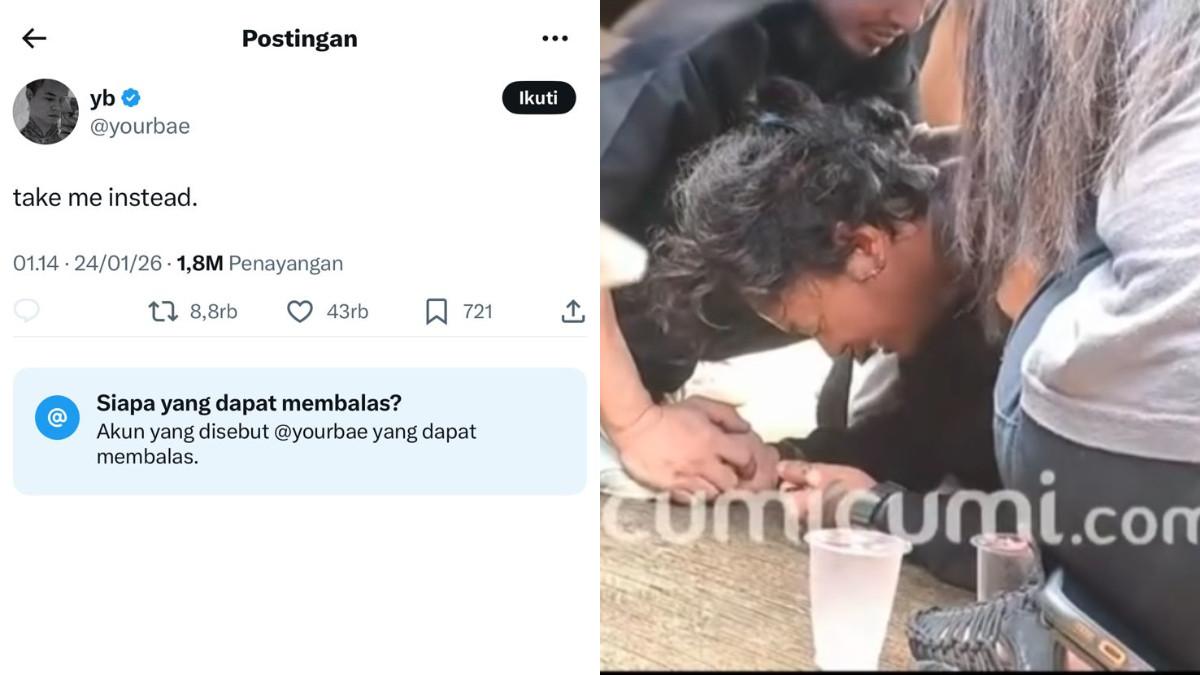 Teriakan pilu pun terdengar dari mulut Reza Arap, menggambarkan ketidaksiapannya menerima kenyataan pahit tersebut.