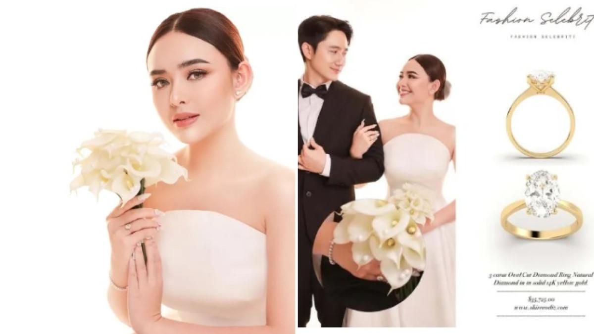 HARGA CINCIN TUNANGAN - Terungkap harga cincin tunangan Amanda Manopo dari Kenny Austin. Harganya fantastis capai Rp 600 juta.
