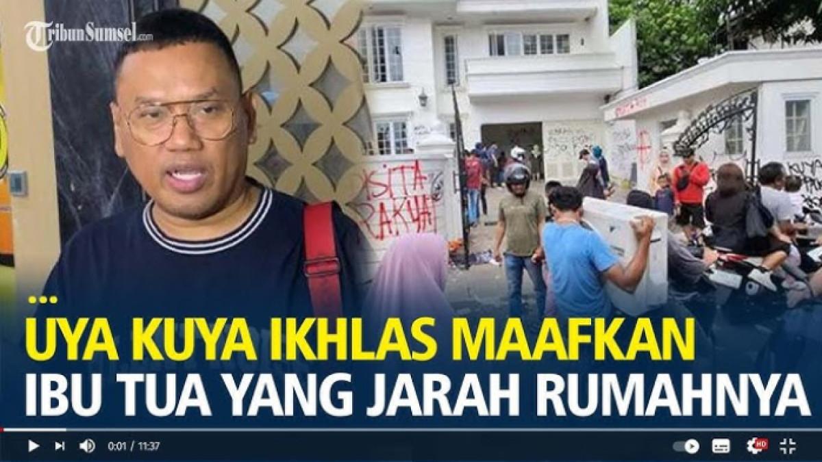 SOSOK PENCURI AC - Terungkap sosok Lansia yang mengambil AC milik Uya Kuya. Ternyata tukang parkir, pendapatan sehari hanya Rp 30 ribu, kini dimaafkan.
