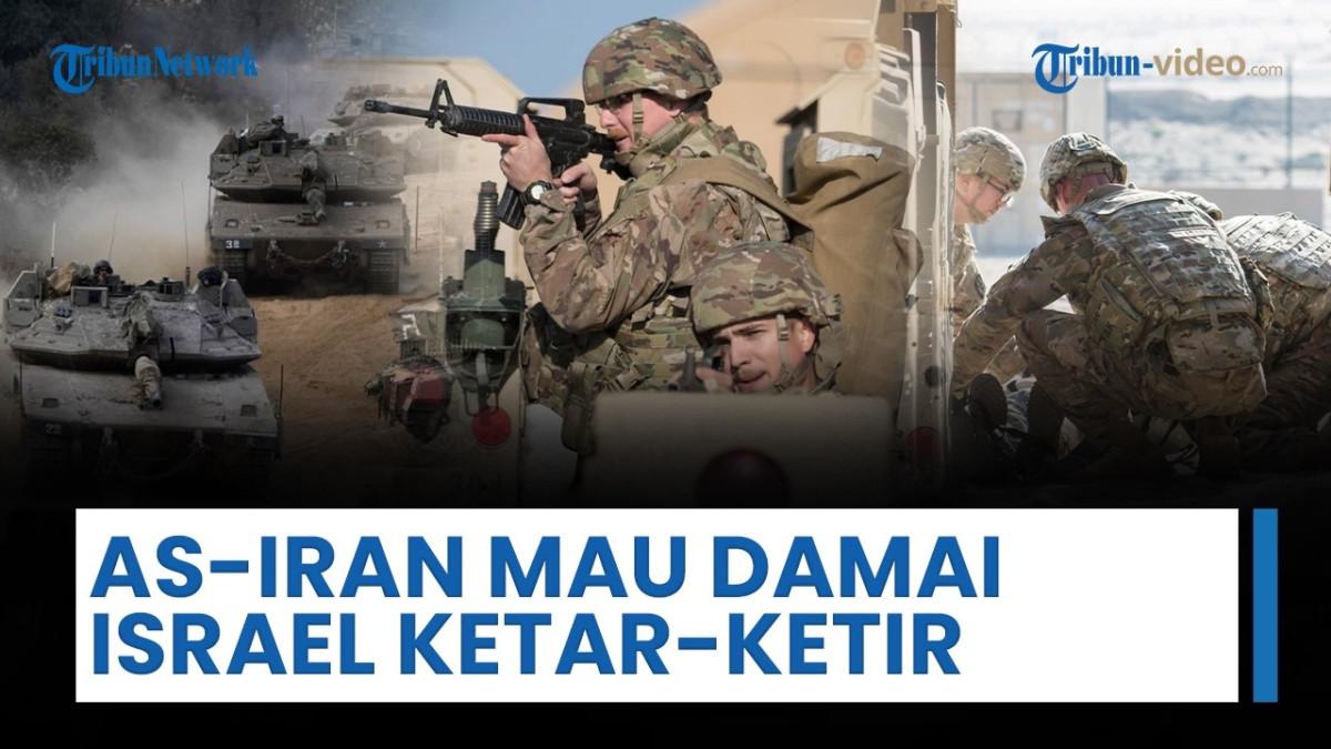 PERANG IRAN-AS - Thumbail YouTube Tribunnews soal Iran dan AS mau sepakati damai, Israel panik