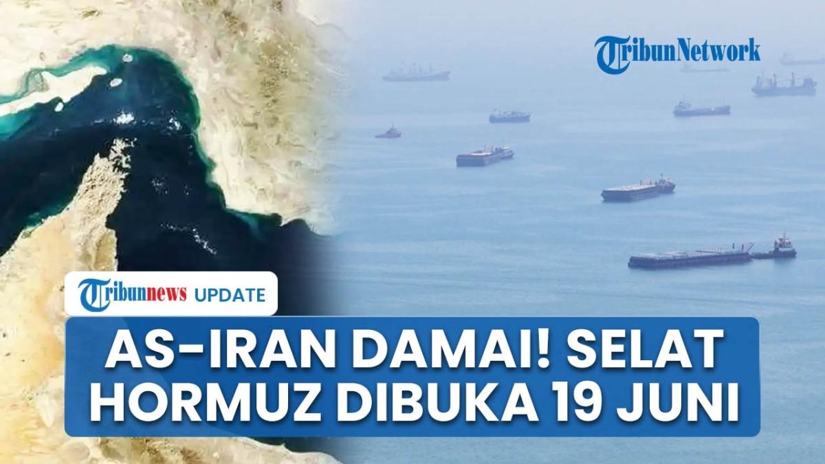 PERANG IRAN - Thumbail YouTube Tribunnews soal Iran dan Amerika Serikat sepakat damai