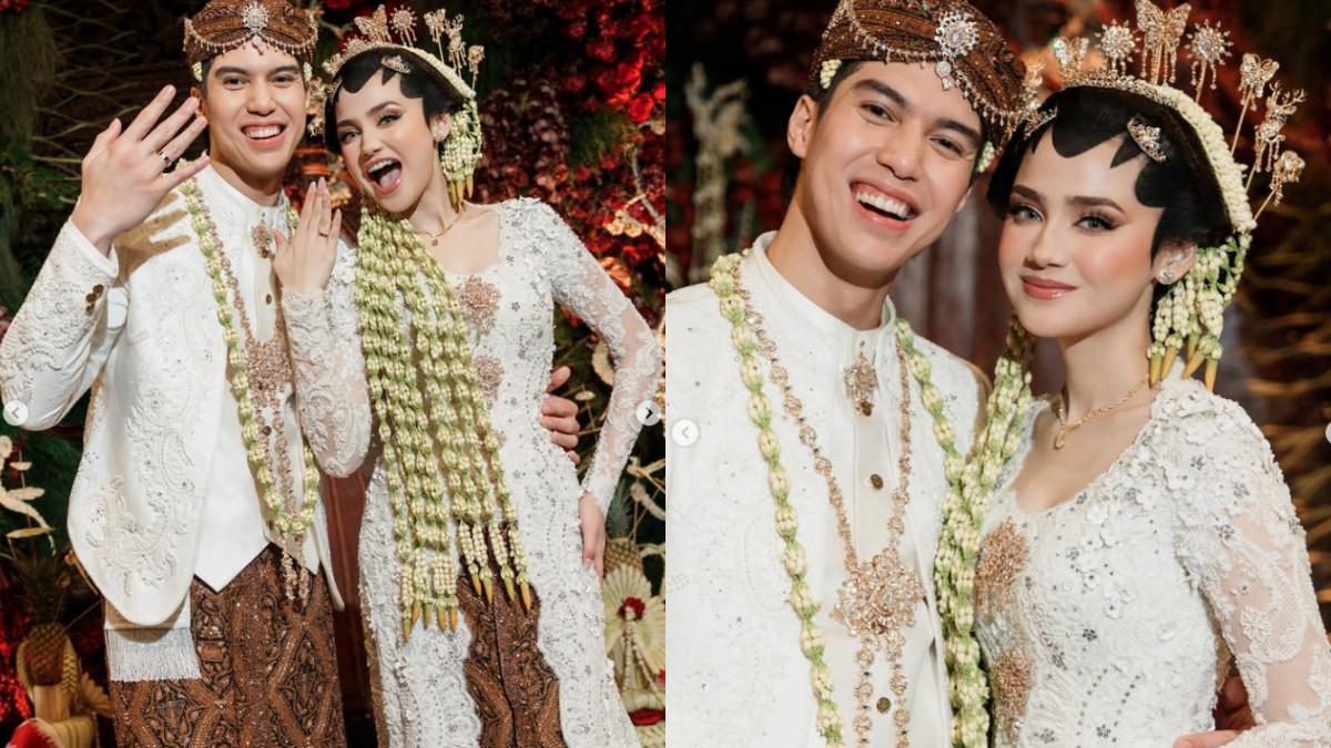 PERNIKAHAN EL SYIFA - El Rumi resmi menikahi Syifa Hadju pada Minggu (26/4/2026). Keduanya mengusung adat Jawa saat momen akad nikah.