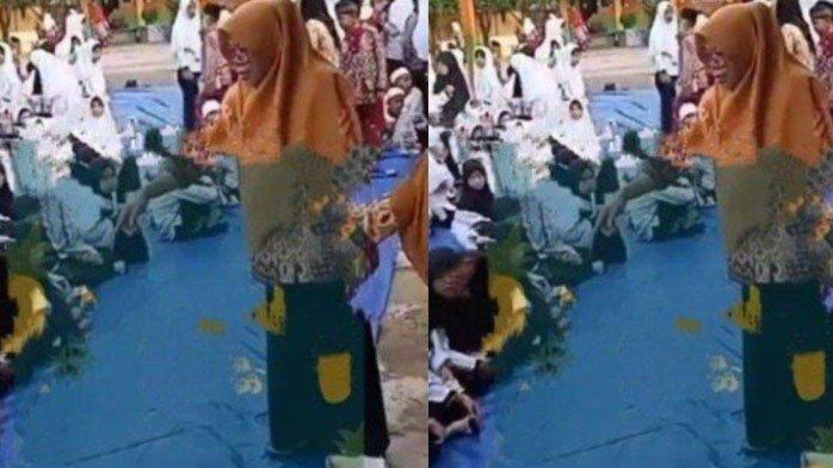 Buntut Viral Video Paksa Siswa Infaq, Kepsek SDN 82 Prabumulih Minta Maaf, Sebut Program Tiap Kamis