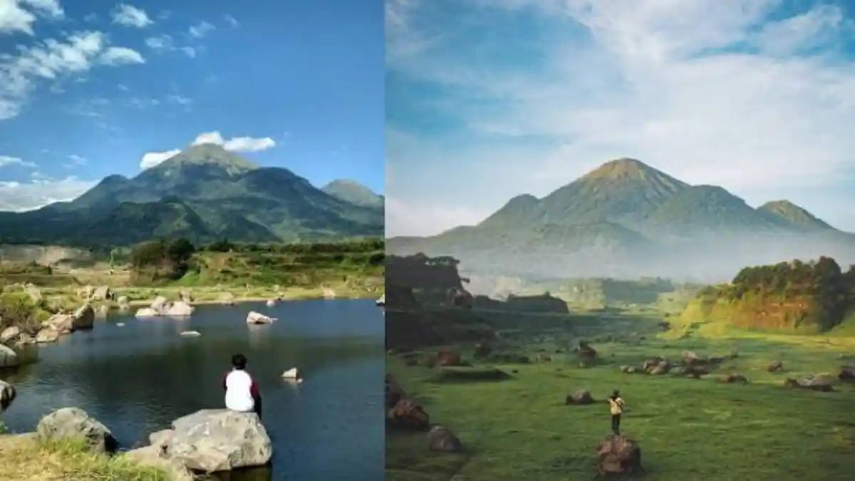 WISATA MOJOKERTO - Pemandangan mempesona dari Ranu Manduro, Mojokerto, Jawa Timur