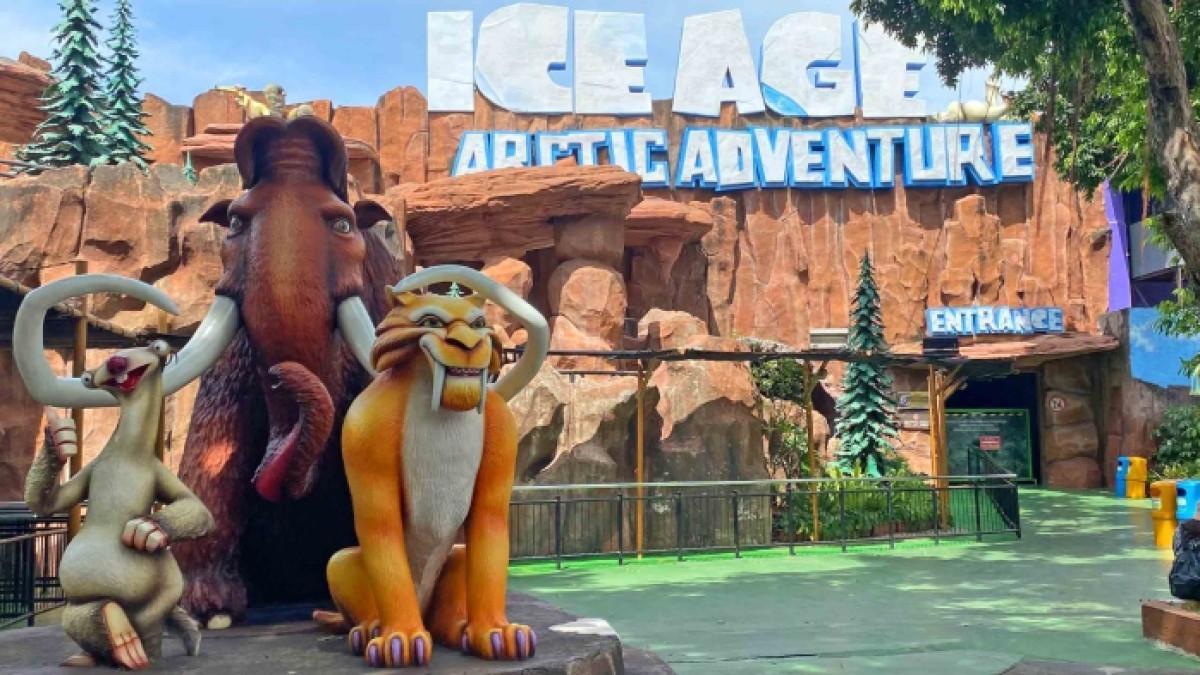 WAHANA DUFAN -  Ice Age Arctic Adventure di Dufan Ancol, Jakarta Utara.