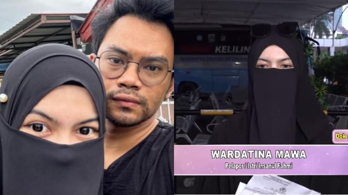 SIDANG CERAI INSAN-MAWA - Insanul Fahmi dan Wardatina Mawa menjalani sidang cerai perdana dengan agenda mediasi di Pengadilan Agama Lubuk Pakam.