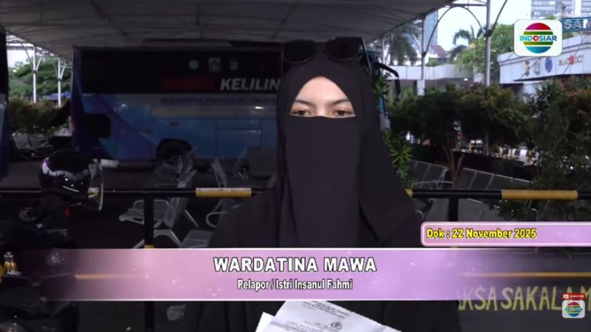 Wardatina Mawa resmi melaporkan suaminya atas dugaan perselingkuhan dengan seorang figur publik berinisial IR.