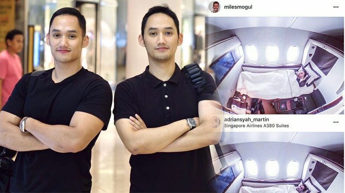 Adriansyah Martin Terciduk Photoshop Agar Terlihat Sosialita, Saudara Kembarnya Posting Begini!