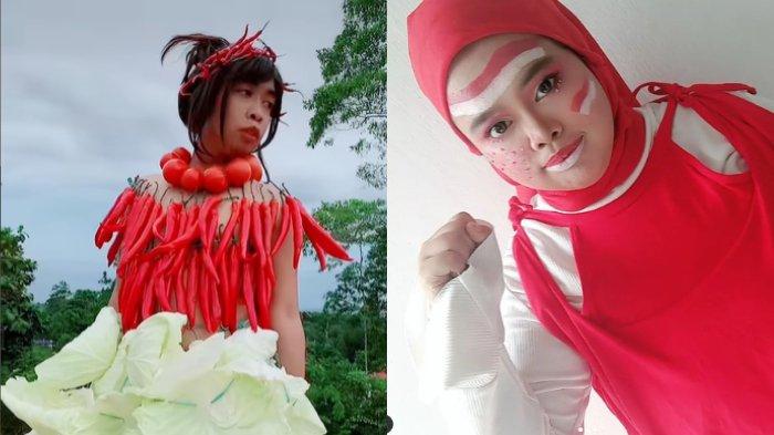 Adu Gaya Unik dan Menarik Kekeyi Vs Mimi Peri Ikut Rayakan HUT ke-77 RI