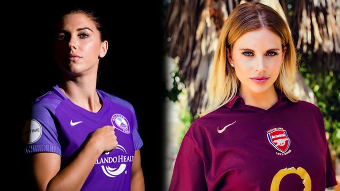 10 Pesepak Bola Wanita Tercantik di Tahun 2018, Siapa Favoritmu?