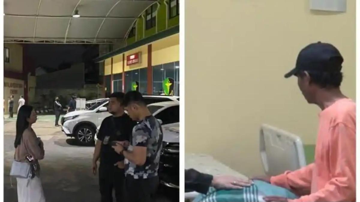 PENEMUAN JASAD ALFIN - Proses evakuasi jasad Alfin Maksalmina Windian dari lahan kosong di kawasan Cikeas, Kabupaten Bogor.