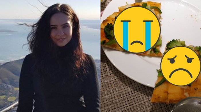 Viral Gadis Pesan Vegan Pizza di Restoran, Sudah Bayar Mahal tapi Kecewa: Rasanya Seperti Bentuknya!
