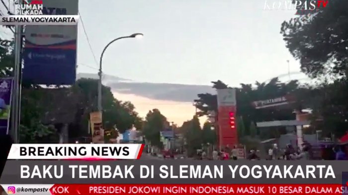 Baku Tembak Terjadi di Yogyakarta, Jalan Kaliurang Ditutup, Begini Kesaksian Orang di Lokasi