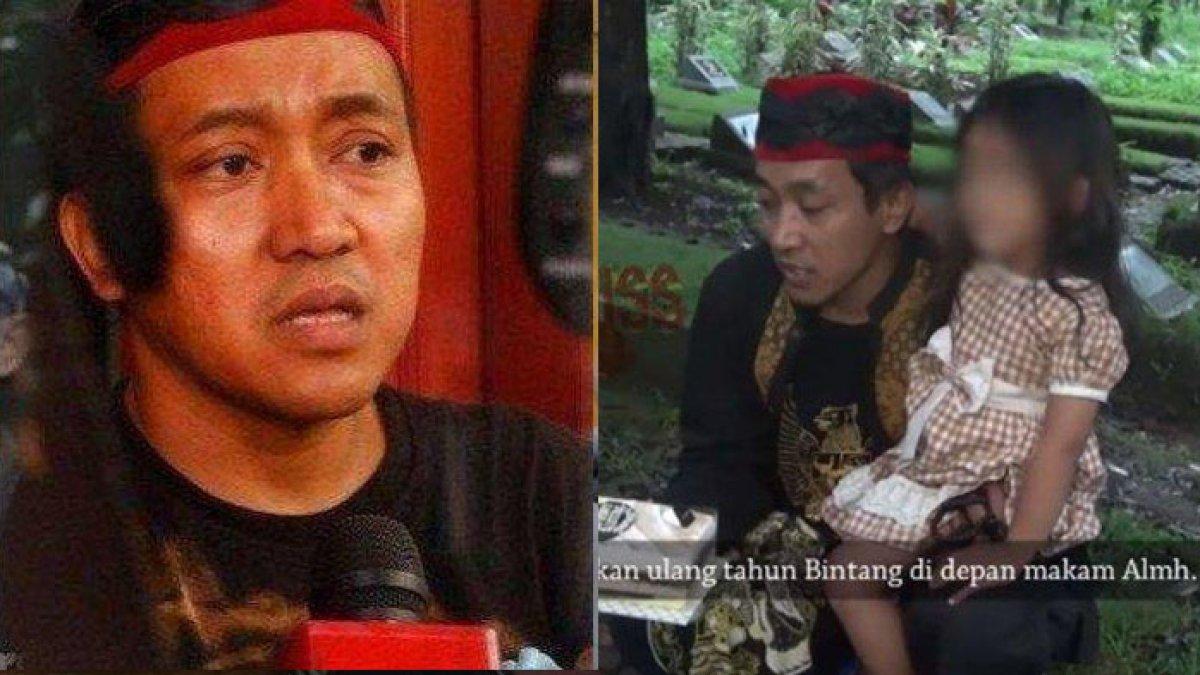 Teddy Pardiyana kini tinggal di sebuah rumah kos bersama putrinya, Bintang.