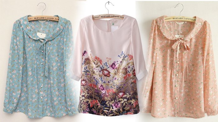 Fashion Wanita - Ingin Gunakan Blouse Bermotif? Tersedia Ragam Motif dan Warna Menarik Lho