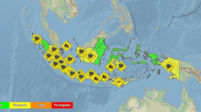 Prakiraan Cuaca Hari Ini, Kamis 20 Mei 2021, BMKG: 29 Daerah Potensi Cuaca Ekstrem, Jakarta Cerah