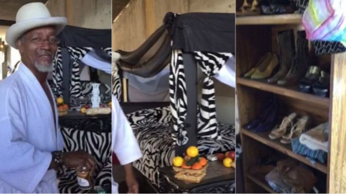 OMG! Pria Tunawisma Ini Sulap Underpass Menjadi Tempat Tinggal Super