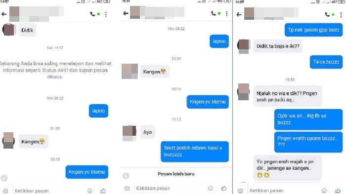 Chat wanita kangen mantan pacar (1)