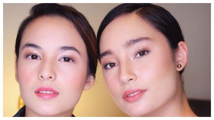 Chelsea Islan dan Tatjana Saphira, dua artis dengan wajah yang mirip