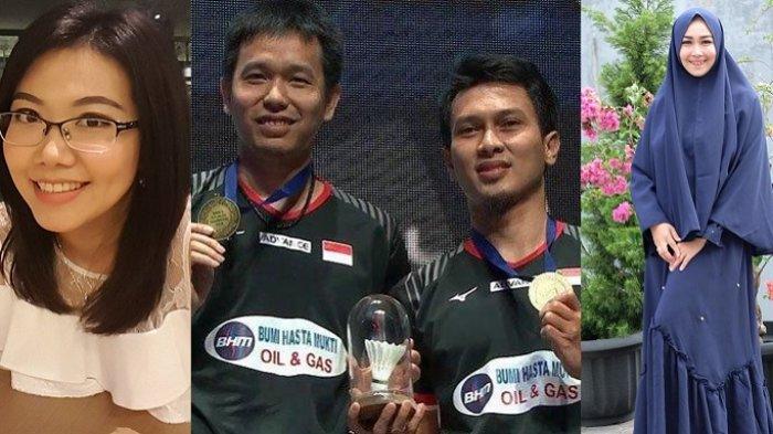 Curhat Haru Istri Hendra Setiawan/Mohammad Ahsan, Saksi Perjuangan Suami Raih Juara All England 2019