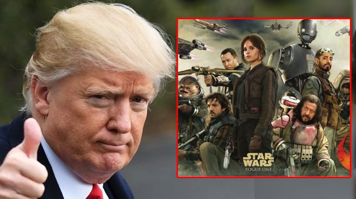 Alamak! Donald Trump Tonton Star Wars Sebelum Memutuskan Mengebom Suriah!