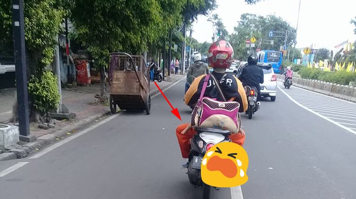 Driver Uber Bawa Tas Besar Naik Motor, Saat Didekati Ada Kaki Mungil, Fakta Menyedihkan Terungkap