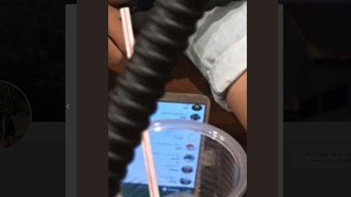 Foto layar daftar chat milik Adam