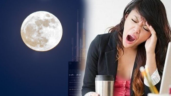Supermoon dan Gerhana Bulan Ternyata Bisa Bikin Orang Mudah Ngantuk dan Lapar, kok Bisa?