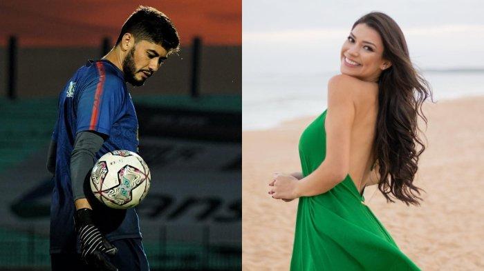 PILU Kiper Arema, 6 Bulan LDR dengan Miss Brasil, Tak Pernah Temu Apalagi Foto, Kini Pacar Meninggal