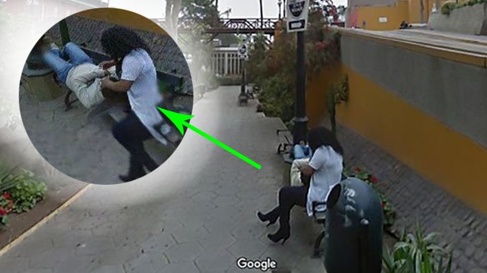 Pria Ini Pergoki Istrinya Bermesraan dengan Lelaki Lain Lewat Google Street View, Lihat Foto-fotonya