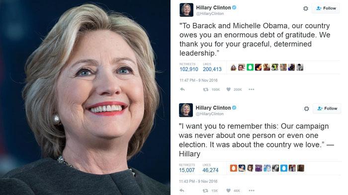 Usai Berseteru di Kursi Politik bersama Donald Trump, Ini Bunyi Tweet Terbaru dari Hillary Clinton